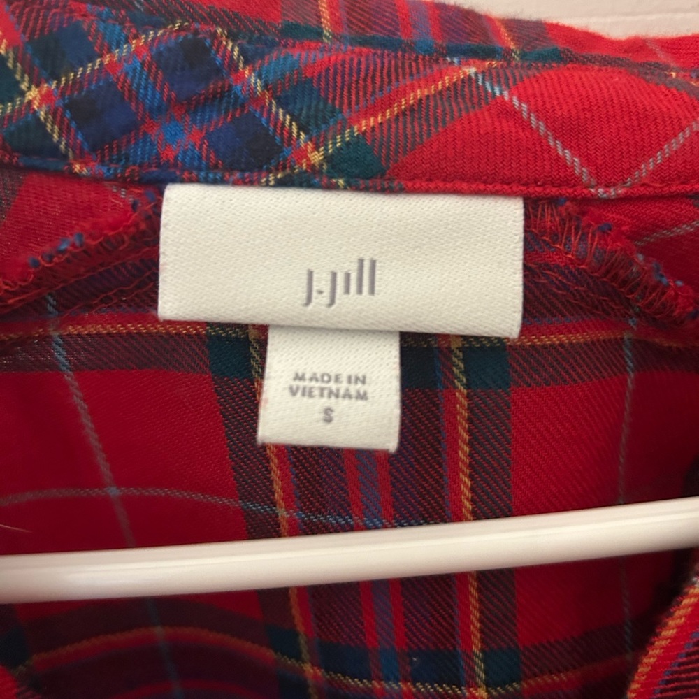 Womens J. jill Flannel Size:Small